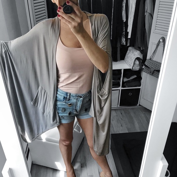 LAST 2▪️Taupe Oversized Cardigan - Picture 4 of 7